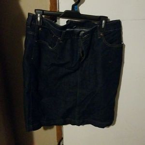 Women's jean skirt